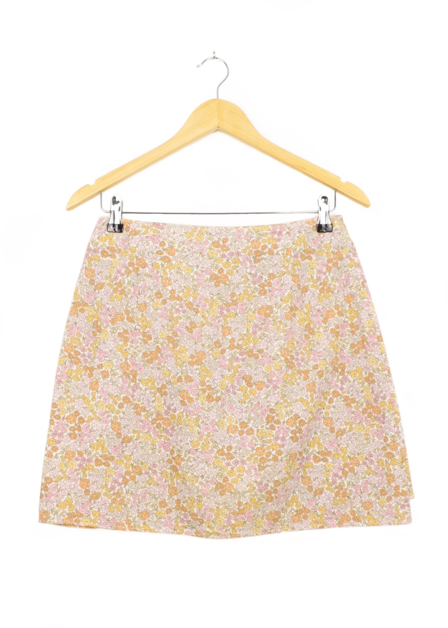 Floral printed skirt