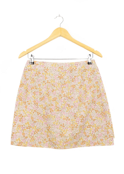 Floral printed skirt