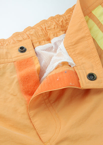 Vintage swimming trunks in orange