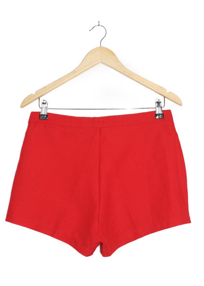 Vintage tennis shorts in red (with pockets)