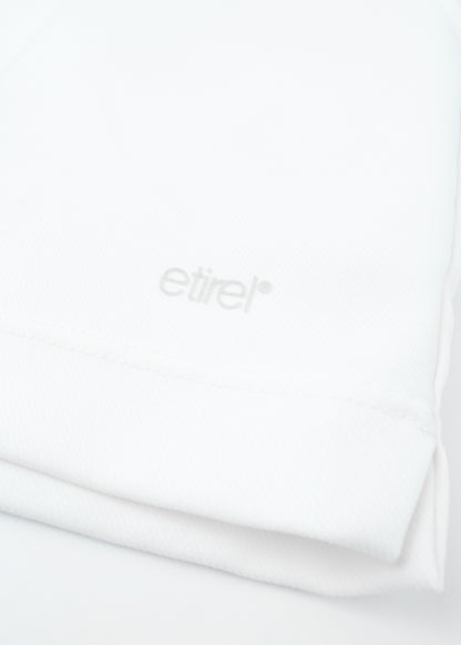 Etirel tennis shorts in white (with pockets)