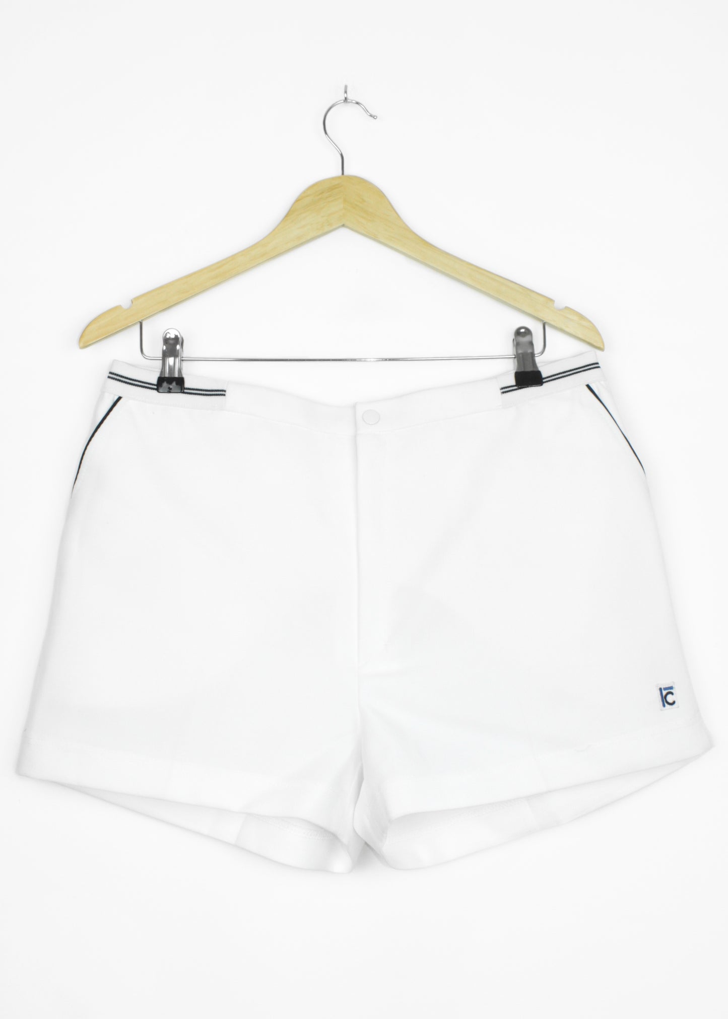 Vintage Campagnolo Sport tennis shorts in white (with pockets)