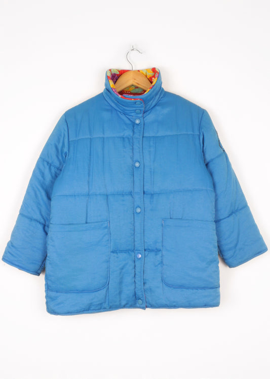 Vintage blue warm jacket