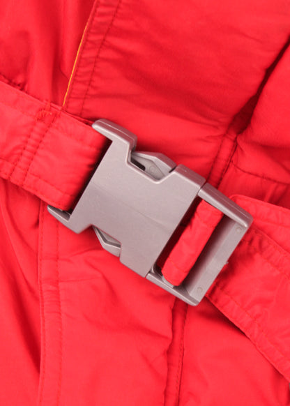Vintage multicolor snowboard overall