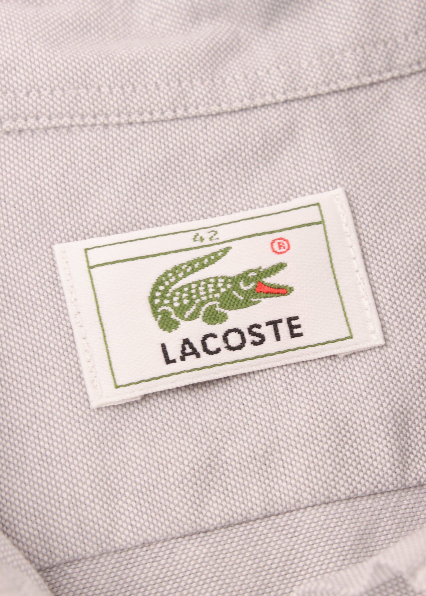 Lacoste plain shirt in light blue