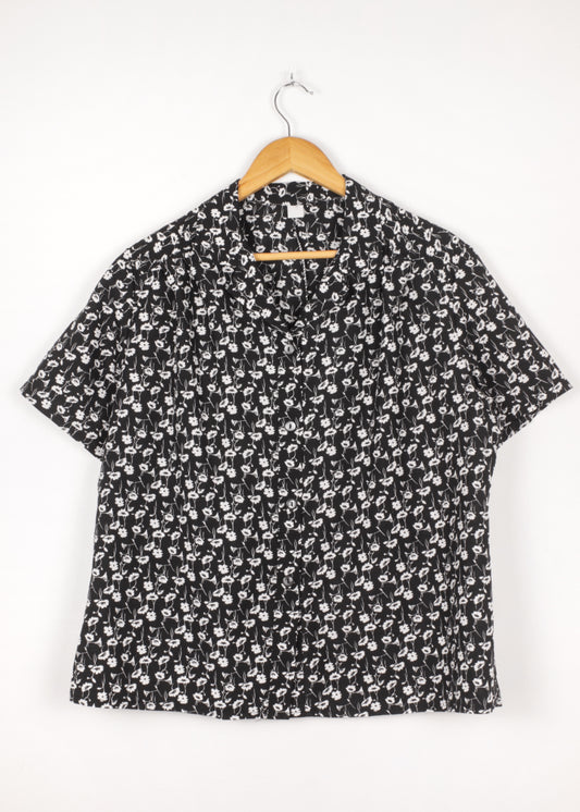 Vintage black blouse