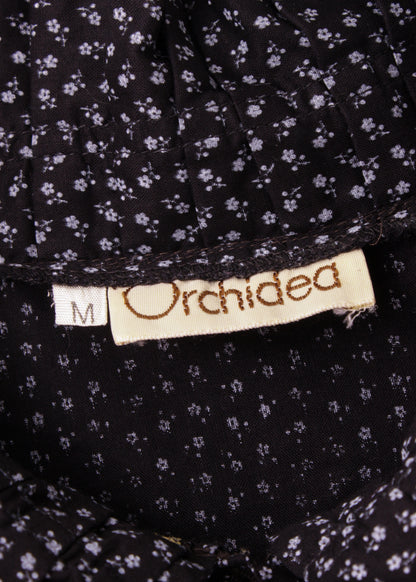 Vintage blouse in black