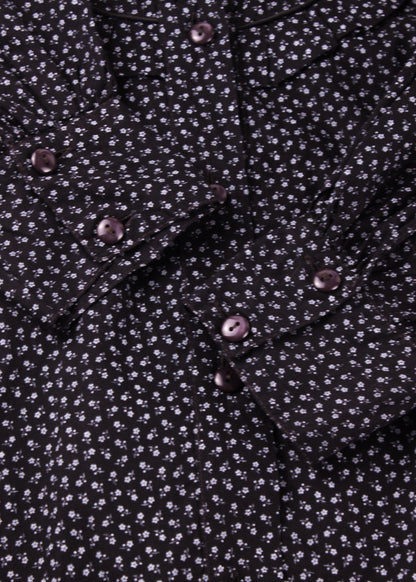 Vintage blouse in black