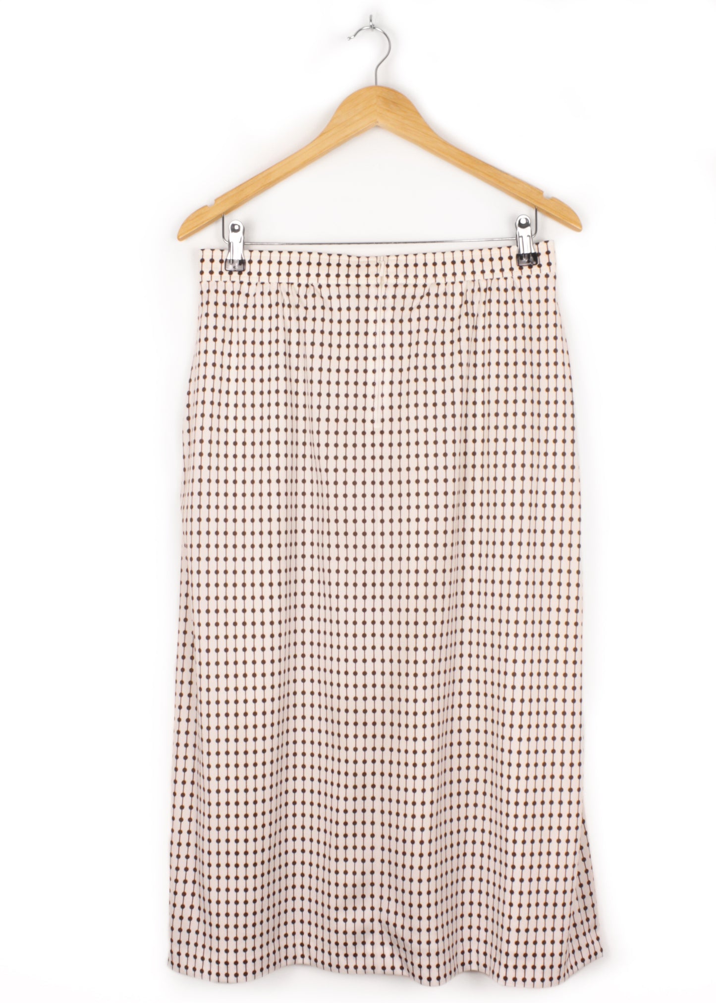 Retro white skirt