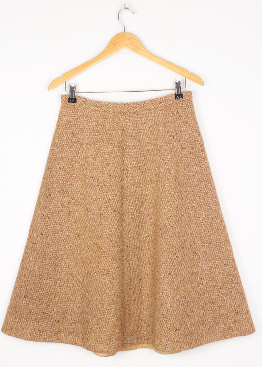 Vintage woolen circle skirt