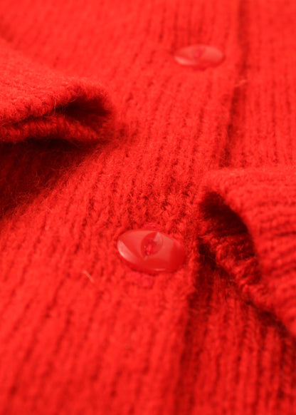 Christmas cardigan in red