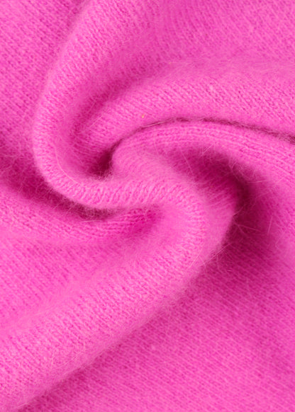 Vintage woolen sweater in lilac