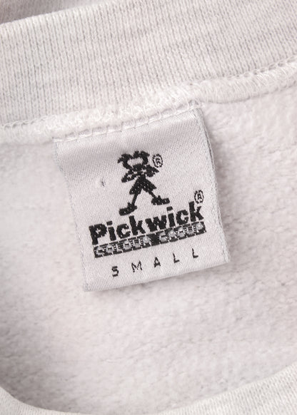 Vintage basic sweatshirt in cloud grey
