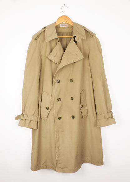 Vintage trenchcoat in light olive