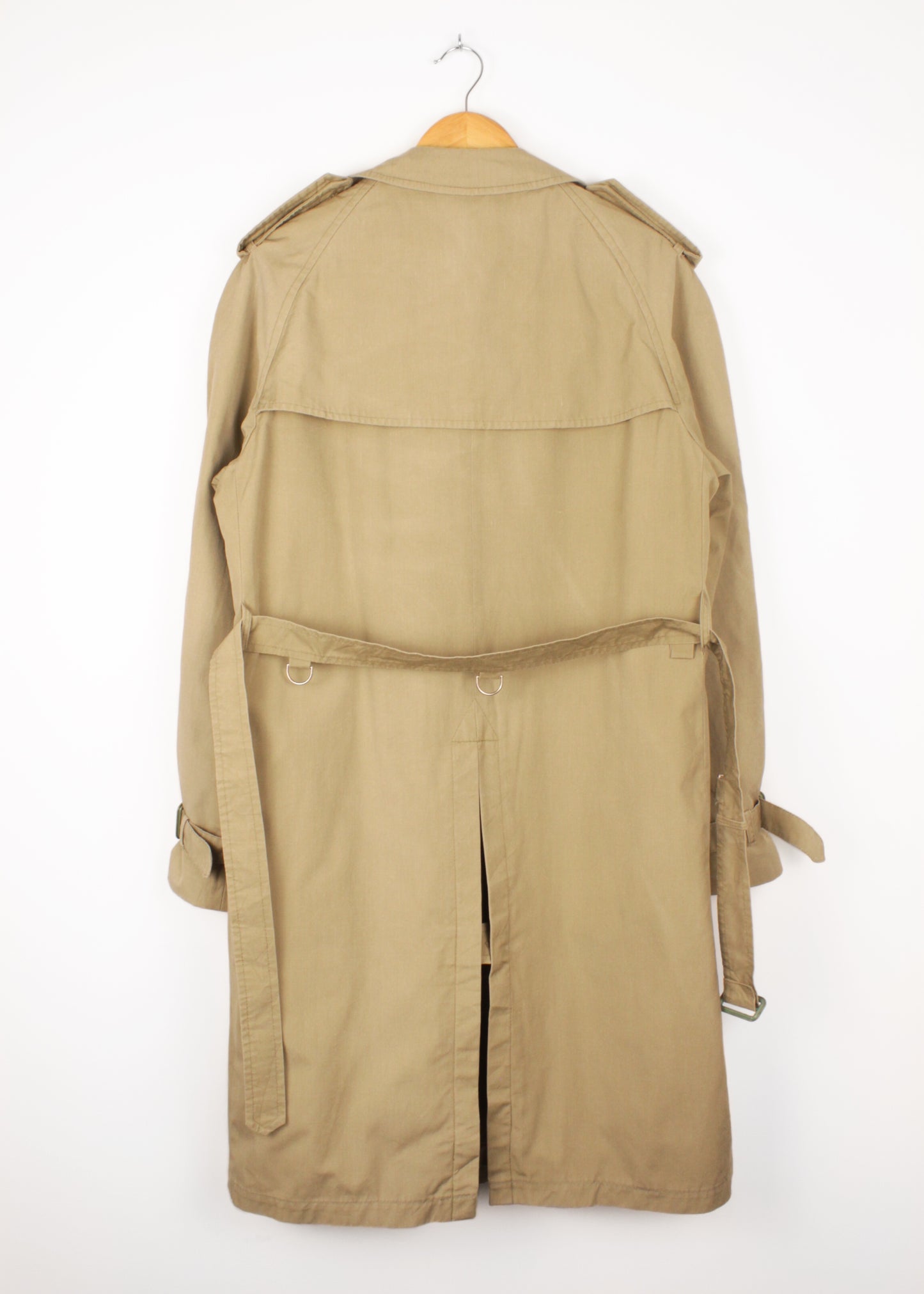 Vintage trenchcoat in light olive