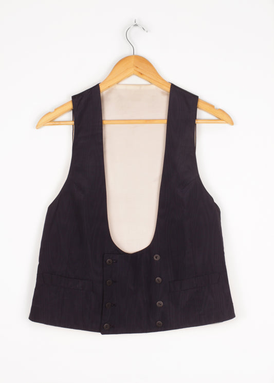 Vintage vest in blue