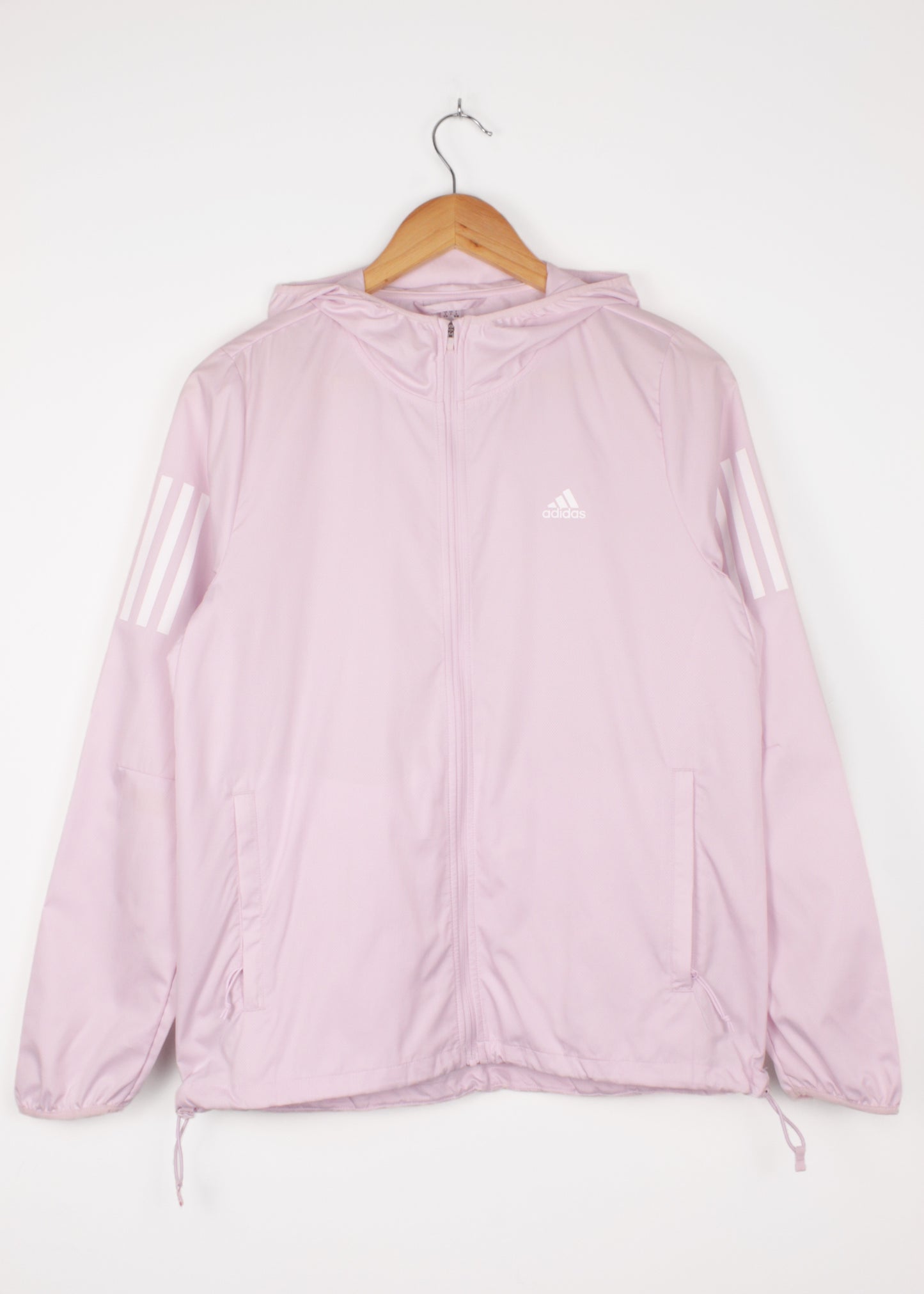 Adidas windbreaker in light rose