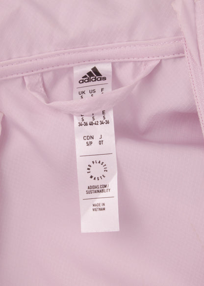 Adidas windbreaker in light rose