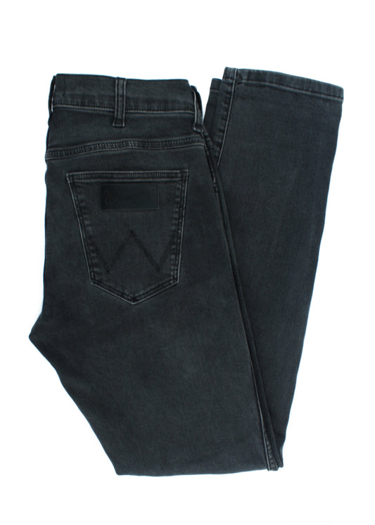 Wrangler slim fit jeans in black